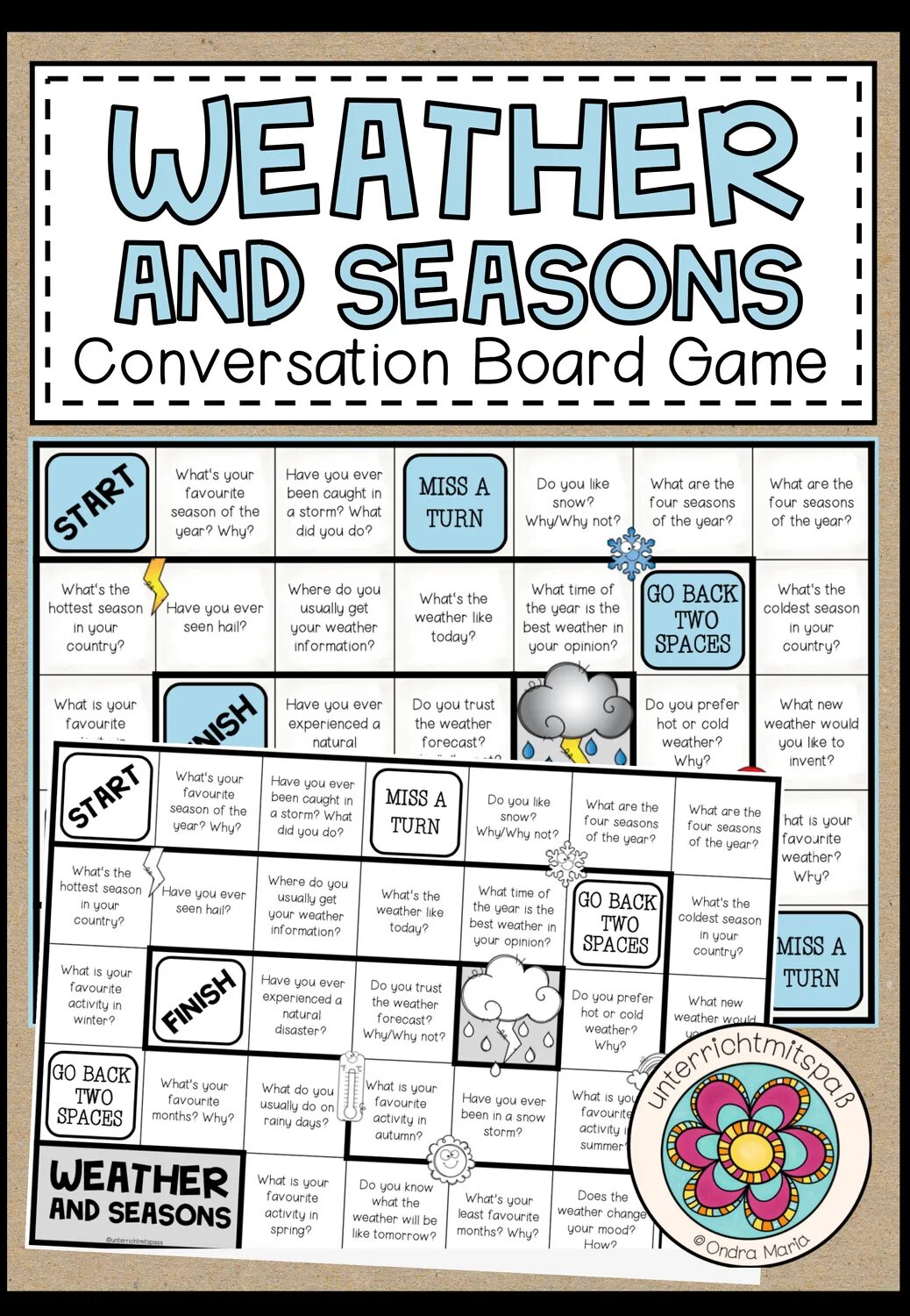 Weather board game