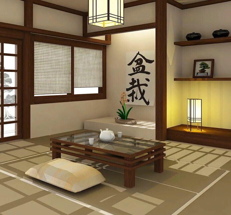 B.L.U.E. studio creates a collage of japanese tradition and modernity Modern jap