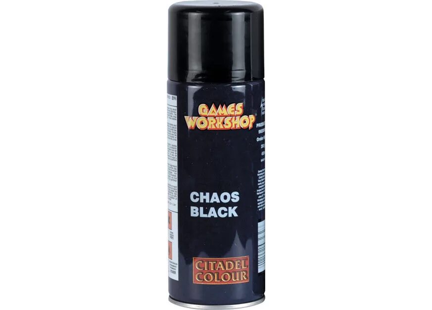 Праймер черный. Грунтовка Chaos Citadel Black. Citadel: Chaos Black Spray. Грунт Citadel. Спрей Chaos Black.