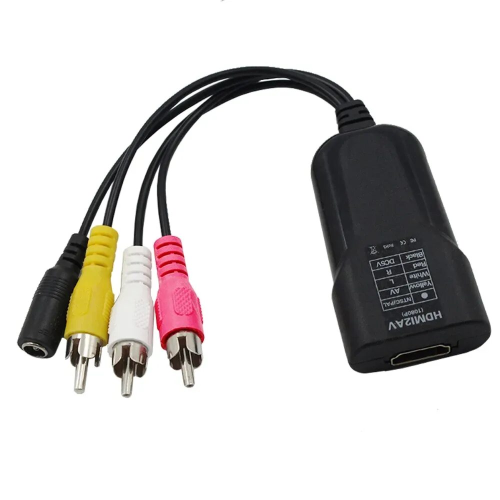 Конвертер hdmi тюльпаны. Переходник av HDMI RCA 3.5 Giraffe. Адаптер h124 Mini av2hdmi 1080p Converter to 3 RCA Black. Переходник 3rca-HDMI Mini. Переходник HDMI RCA тюльпан.