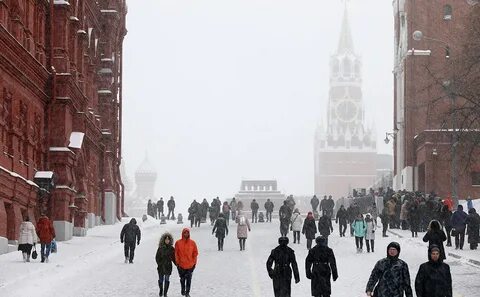 В москве плохое время