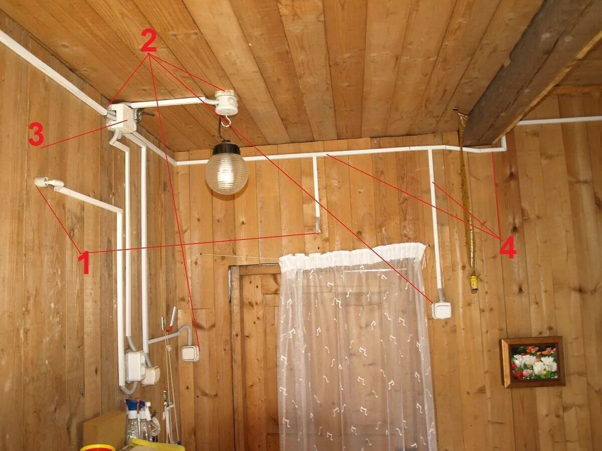 Электропроводка в деревянном доме. Электрика в деревянном доме. Разводка электрики в деревянном доме. Прокладка кабеля в деревянном доме.