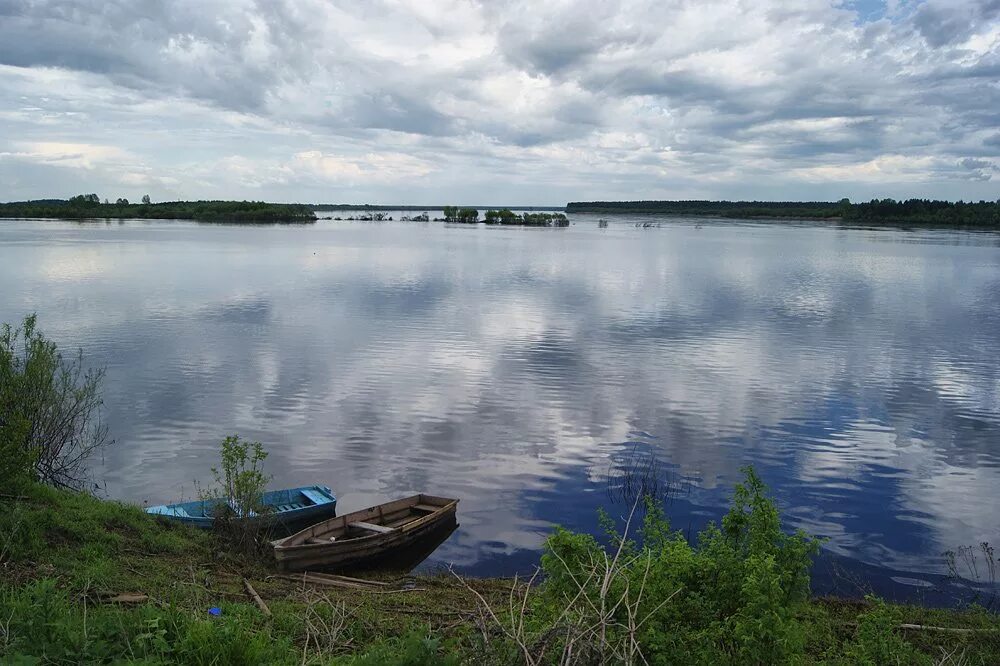 Вода в вычегде