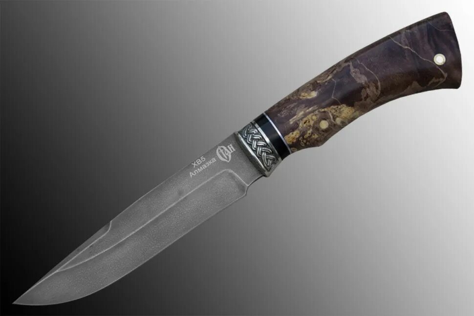 Лезвие охотничьего ножа. Нож Бизон сталь хв5. Нож медведь сталь х12мф. Нож охотничий Бизон х12мф береста. Сталь х12мф для ножей.