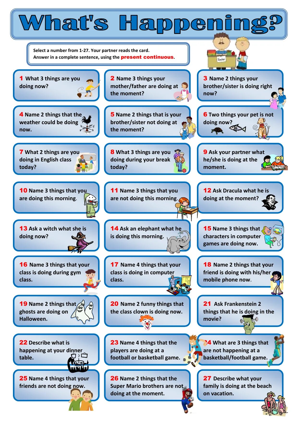 What can you do ответ