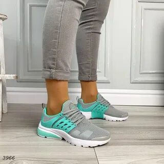 Серо бирюзовые кроссовки