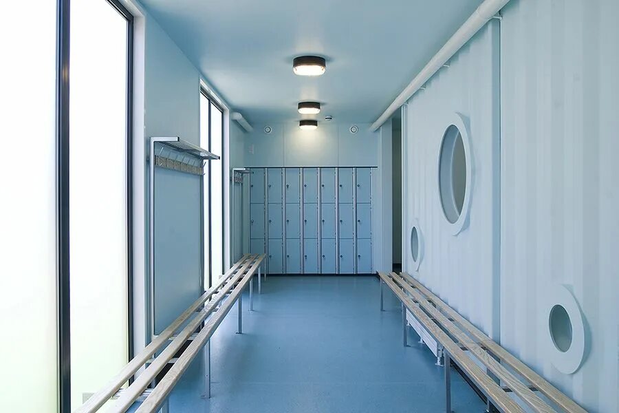 Change pool. Cloak-room (changing room) – раздевалка. swimming pool changing room. swimming pool next to раздевалка. locker room design.