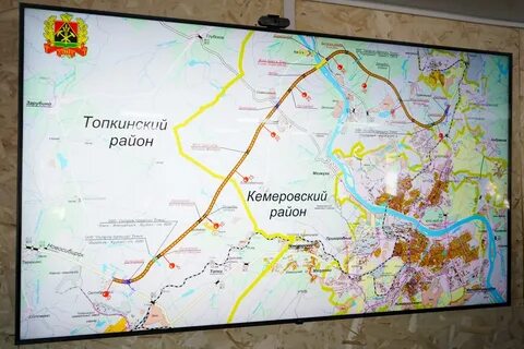 Где проходит карта