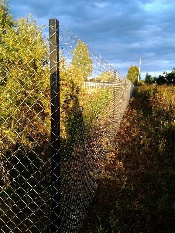 55х55мм 2,5мм, , рул. Забор из арматуры и сетки. (2м*10м). Забор из рабицы 6005. Рабица бийск.