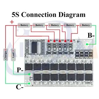 Bms 5s 100a схема