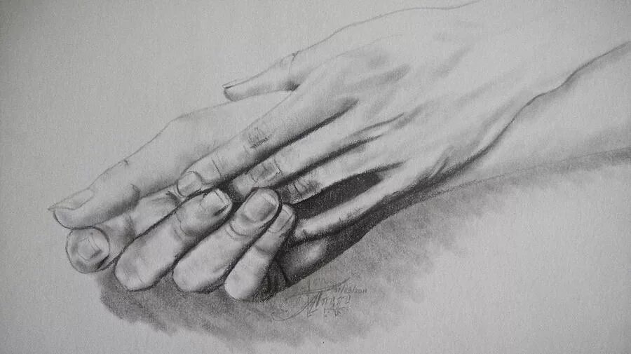 Give a sketch of. ,holding hands wall рисунок. a pencil sketch of silver. hold on drawing.