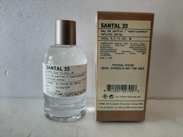 Santal 33 тестер. Sandal 33 от le Labo. Le Labo Santal 33. Ле Лабо 33 Сантал пирамида. Сантал 33 описание