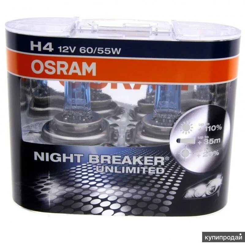 Osram h4 Night Breaker Unlimited 12v 60/55w. Osram h4 Night Breaker Unlimited +110. Н4 Night Breaker Osram Unlimited. Лампа h4 Osram Night Breaker Unlimited.