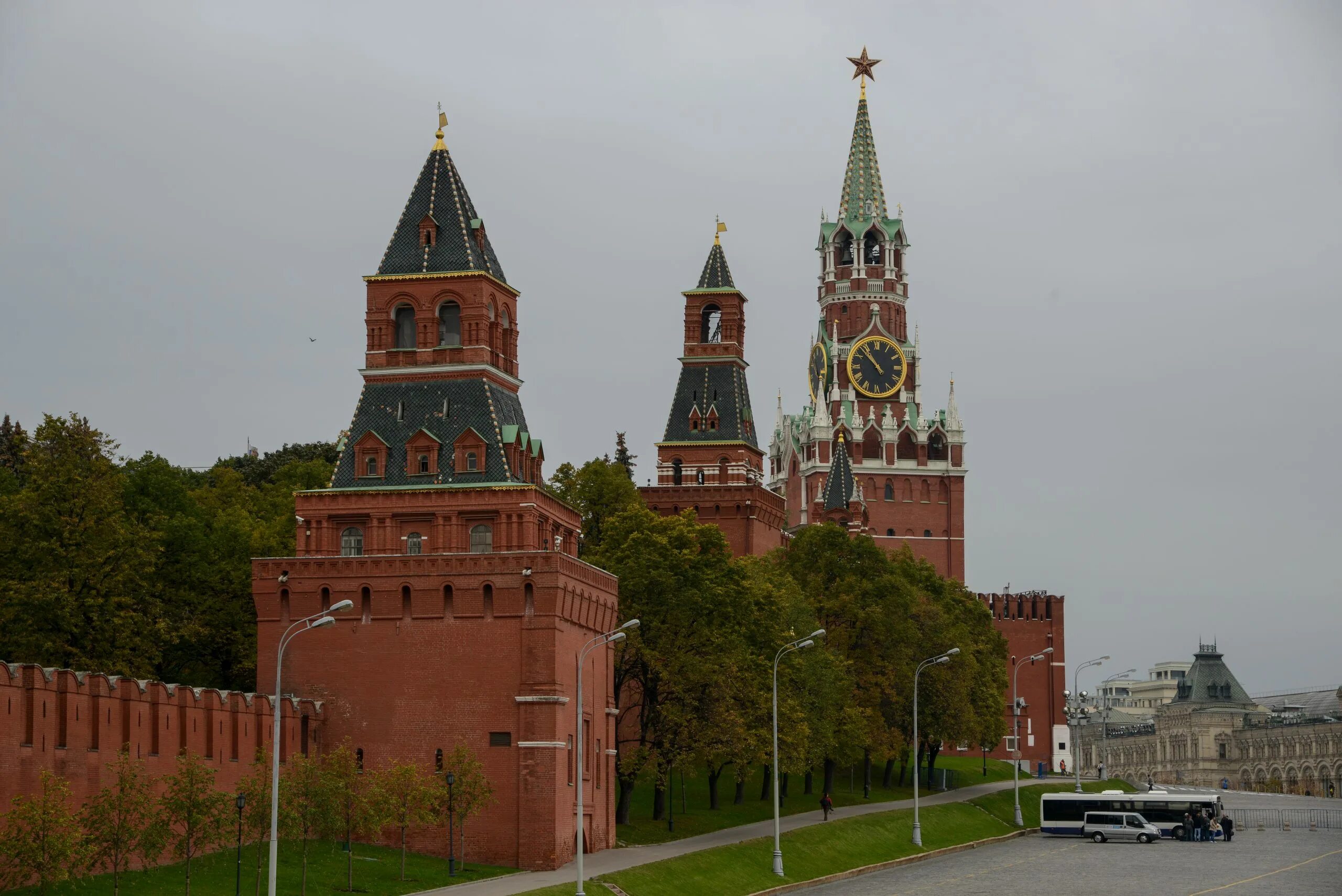 Башни кремлевского кремля