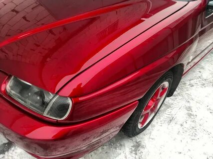 Краска красная автомобильная