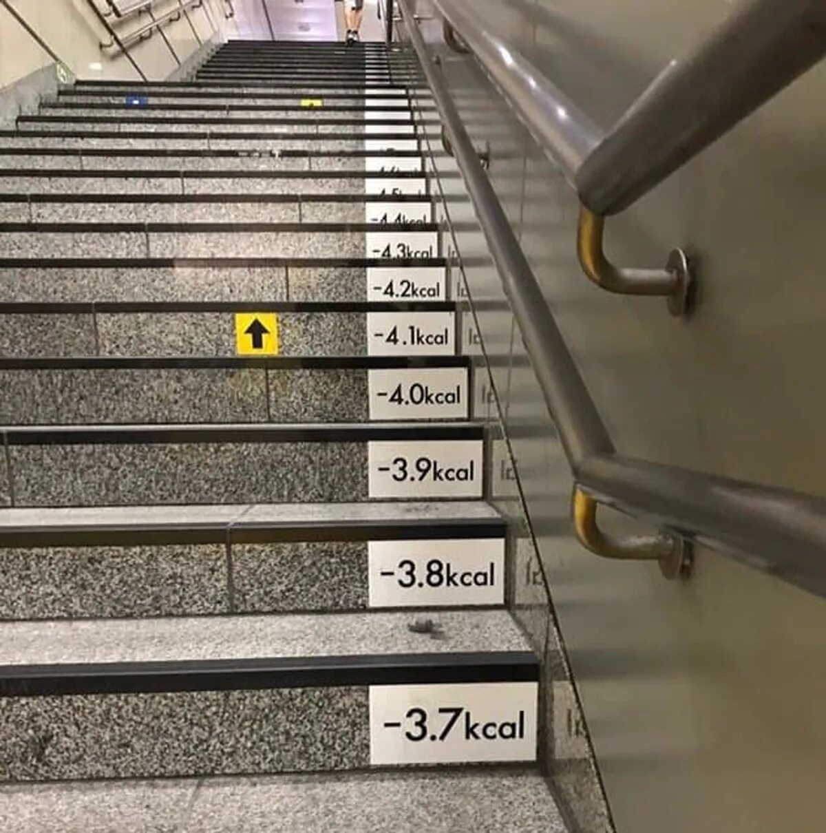 Калории подняться по лестнице. Надписи на ступенях лестницы. Надписи на ступеньках лестницы. Ступеньки в метро. Наклейки на ступени лестницы.