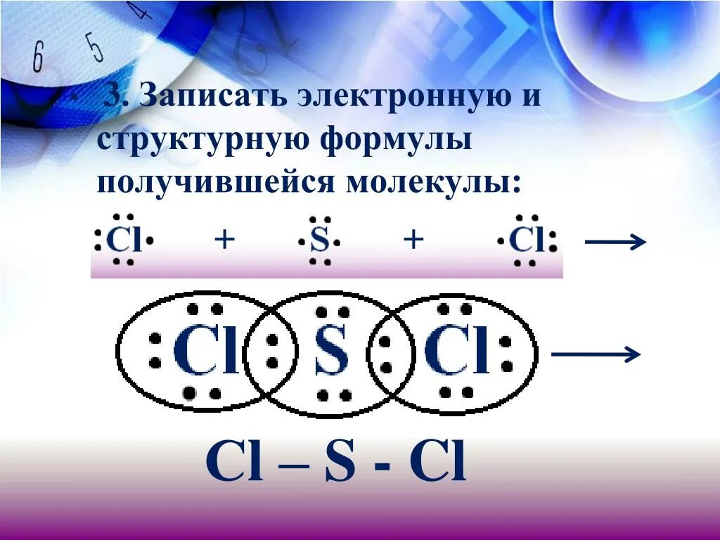 Составьте электронную формулу молекулы. Электронные и структурные формулы. запишите электронную и структурную формулу. электронная и структурная формула o. ковалентная связь s2.