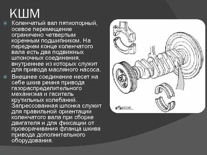 Чем ограничивается осевое перемещение коленчатого вала. Коленчатый вал фиксируется от осевого смещения. Детали удерживающие коленчатый вал от осевого смещения. Как фиксируются коленчатые валы от осевых перемещений.