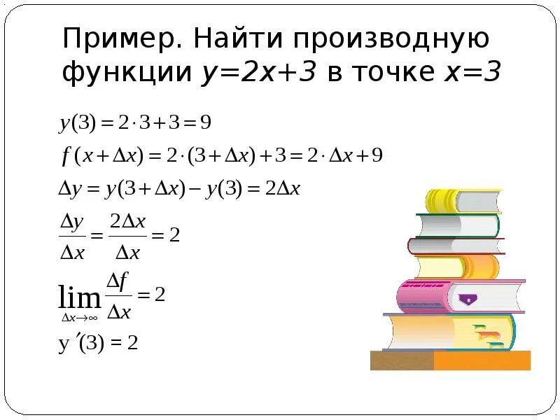 Вычислите производную функции y f x. Найти производную функции в точке x^2. Найти 2 производную функции. Найдите производные функций x^-3. Определите производную функции у = 2х + 3..