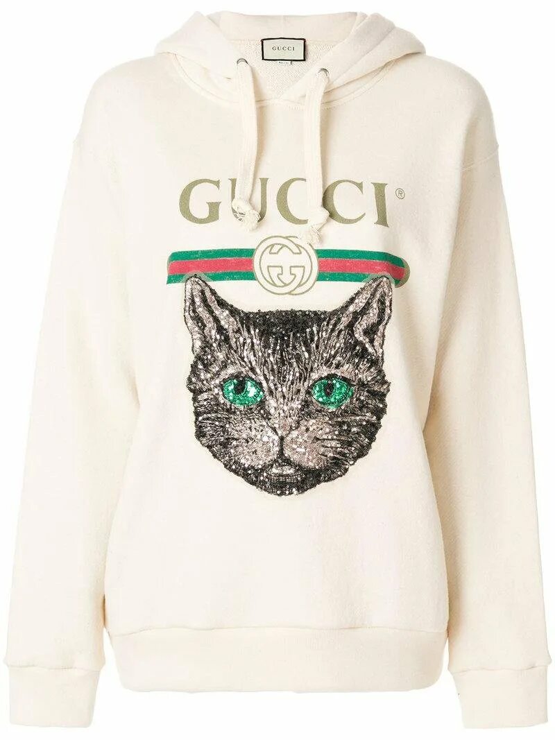 Гуччи толстовка 2022. Толстовка гуччи женская. Худи Gucci Mystique Cat. Gucci Mystic Cat.