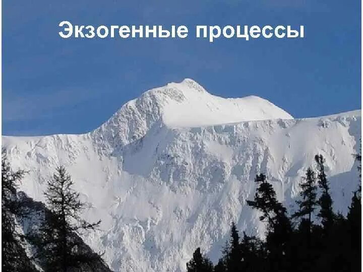 Экзогенные силы земли. Экзогенные силы земли