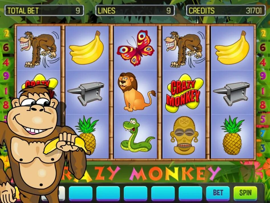 Игровой автомат Crazy Monkey Deluxe. Слоты обезьянки. Игра про обезьян. Обезьянка с автоматом. Игра лохотрон обезьянки