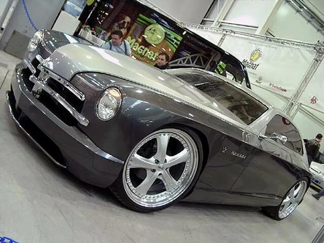 Автомобиль победа тюнинг В чёрно-белом. ГАЗ 20, 2,5 л, 2013 года тюнинг DRIVE2