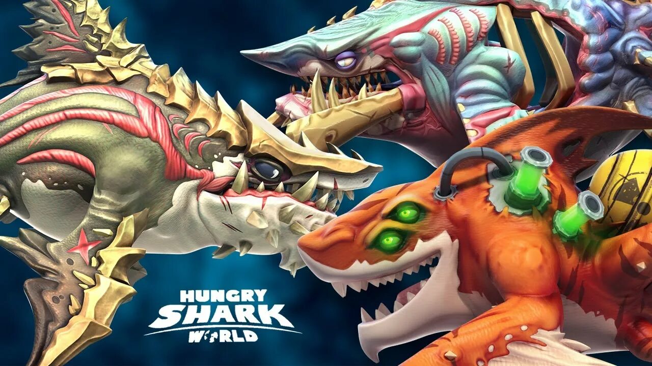 Радиоактивная акула hungry shark. 5 7. Hungry shark world 5. Мутанты из hungry shark world. Hungry shark 2010.
