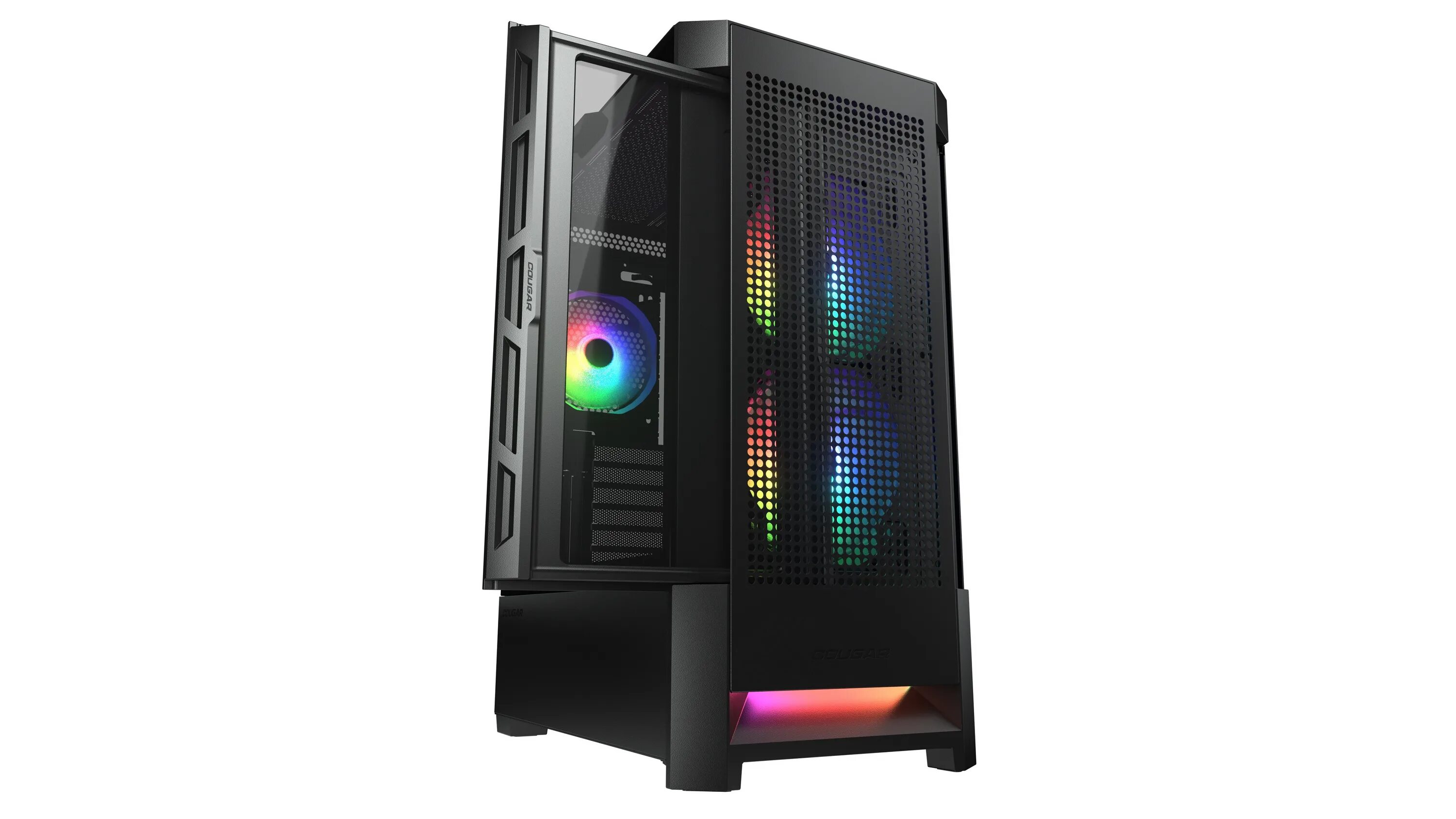 Корпус cougar archon 2 mesh rgb. Корпус cougar airface rgb. корпус cougar airface rgb black (cgr-5zd1b-air-rgb).