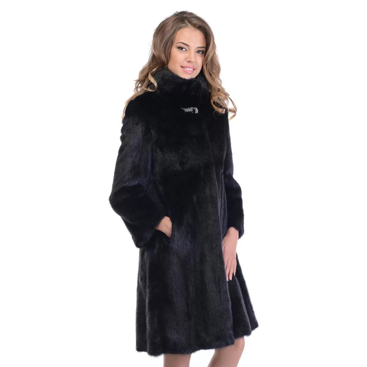 Пальто каляев, размер52, кэмел. Furs_boutique_dv. Магазин шуб. Шуба из норки. Фабрика каляев.