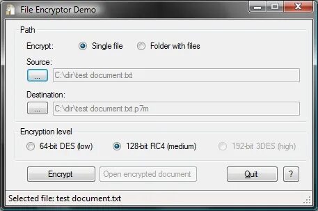 E files