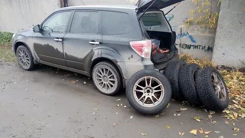 Резина субару форестер размер