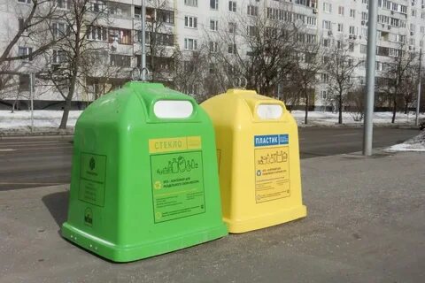 Раздельный сбор стекла