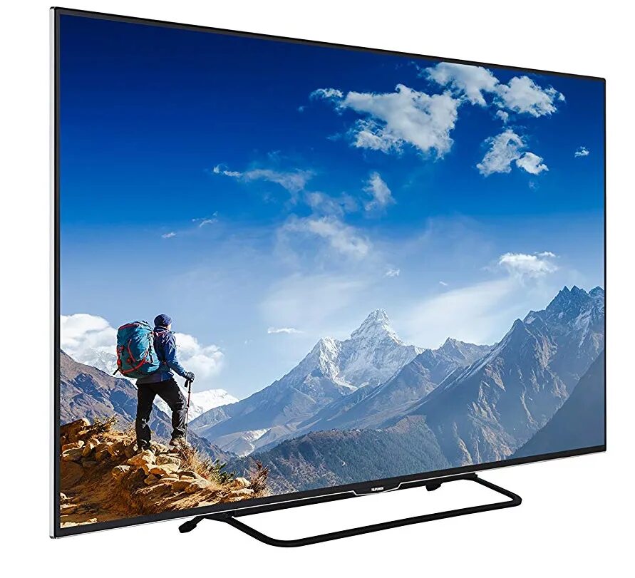 Бюджетный телевизор 50. Telefunken Smart TV 55 дюймов. Телевизор Телефункен 50 дюймов.