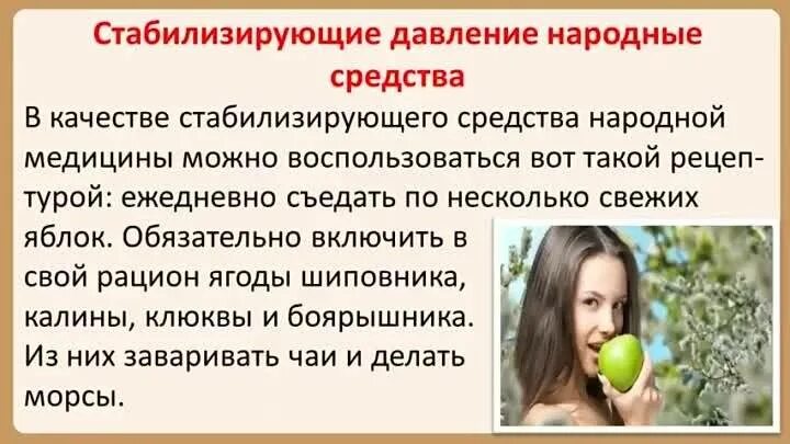 Как снизить давление народными средствами быстро