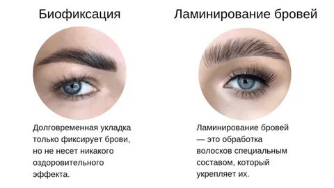 Ламинирование бровей и долговременная укладка