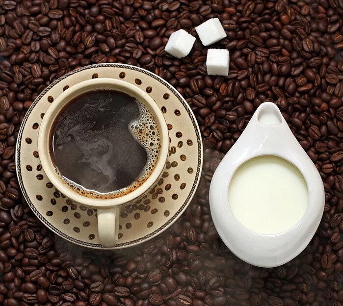 можно пить кофе на ночь с молоком