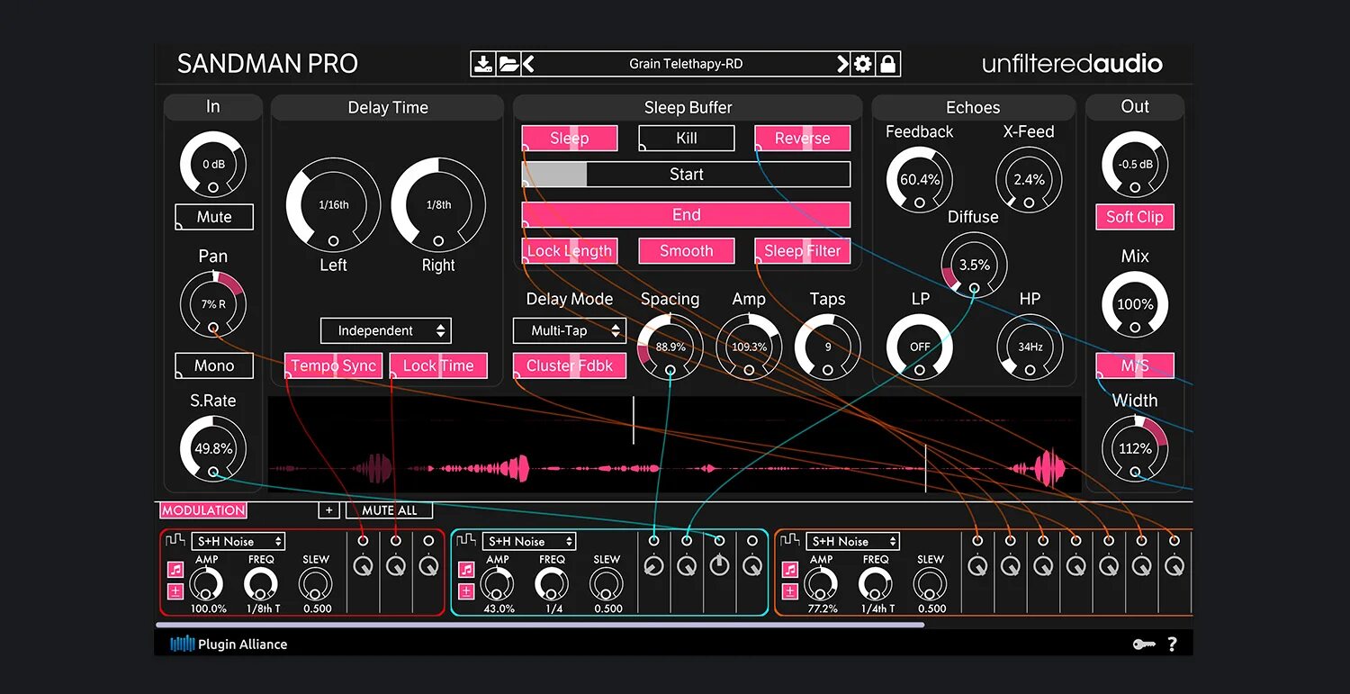 Аудио версия 3. Софт для звука. Прога для звука. Unfiltered Audio Sandman Pro (plugin Alliance). Звуковые программы для компьютера.