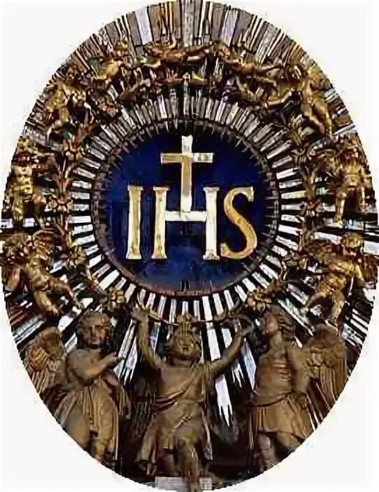 Месса 3. Iesus hominum Salvator. What is IHS Jesuit.