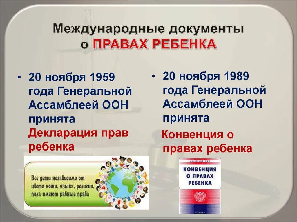 Международные документы отправах ребенка. Документы о правах ребенка. Основной документ о правах ребенка. Российские и международные документы о правах ребёнка. Назовите международные документы