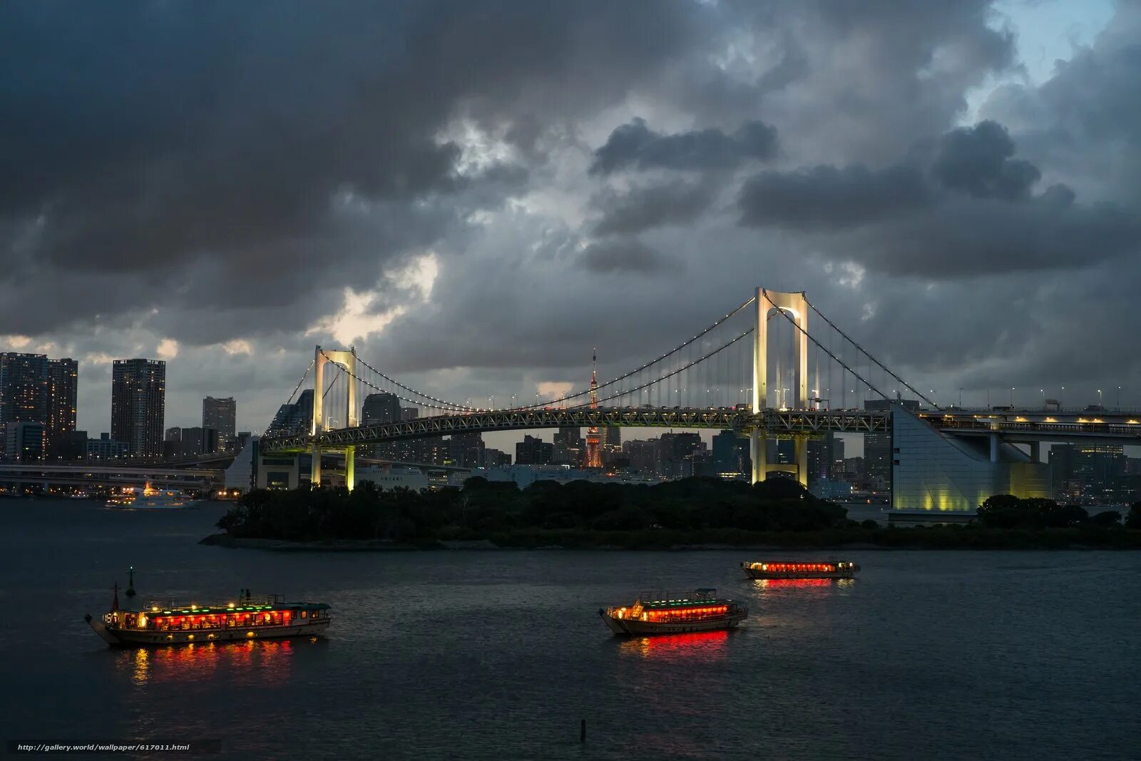 Токийский залив. Япония Токийский залив. Радужный мост Токио. Радужный мост Япония. Мост в Токио.