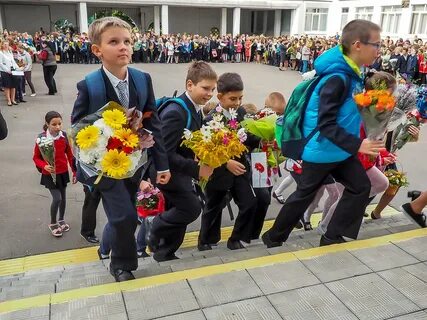 Здравствуй школа новый