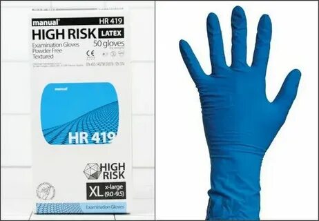 Перчатки high risk латексные xl