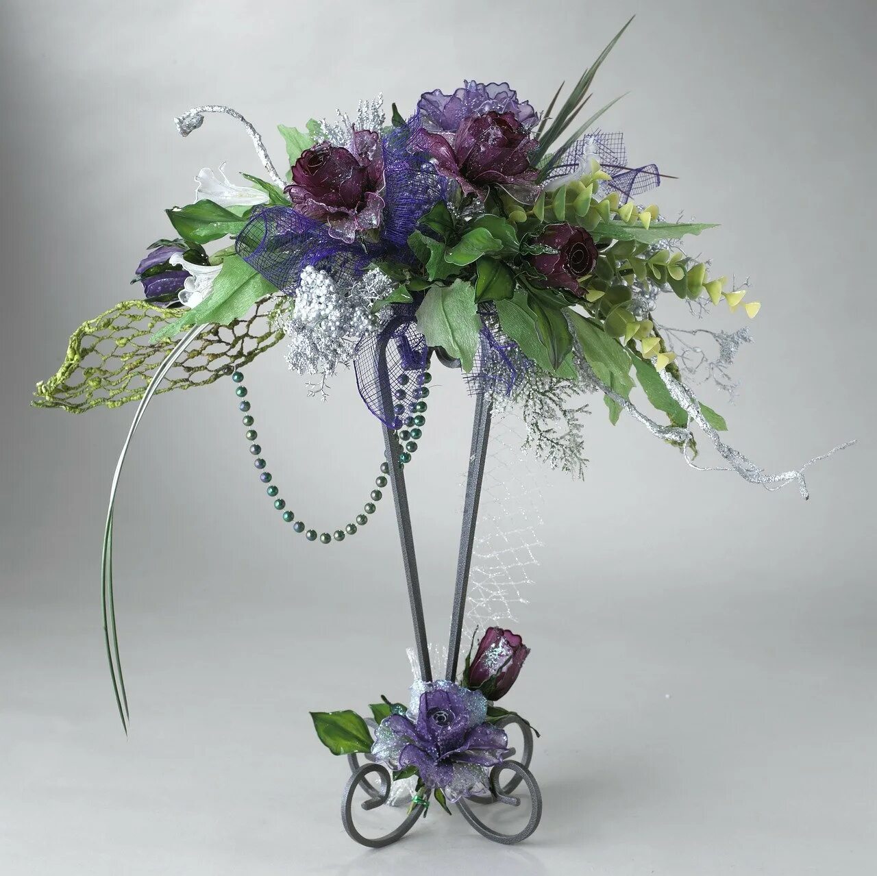 берграс во флористике. каркасы берграс. лесная икебана. флористические композиции. икебана морибана.