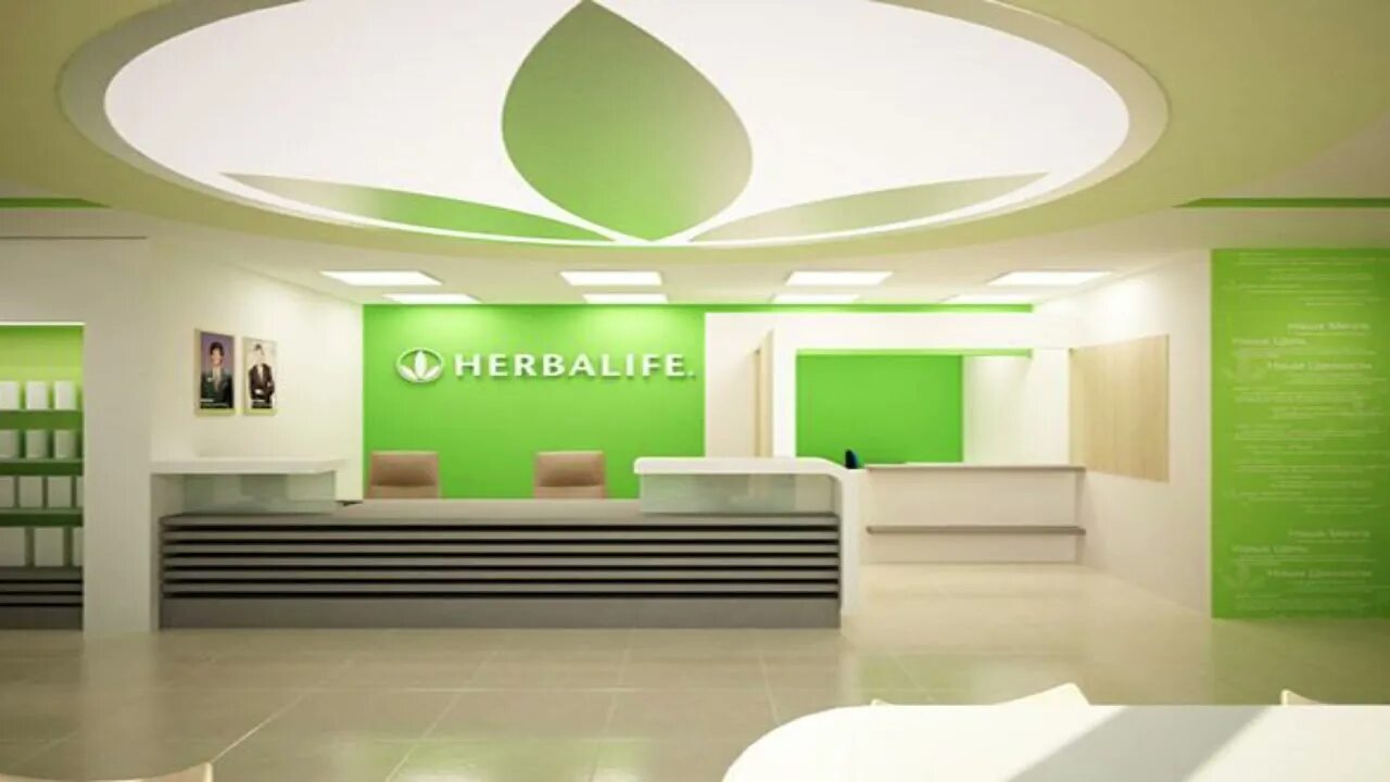 Офис гербалайф. Фон офис Гербалайф. Herbalife офис. Интерьер ресепшена в зелёных тонах. Дизайн клуба ЗОЖ.