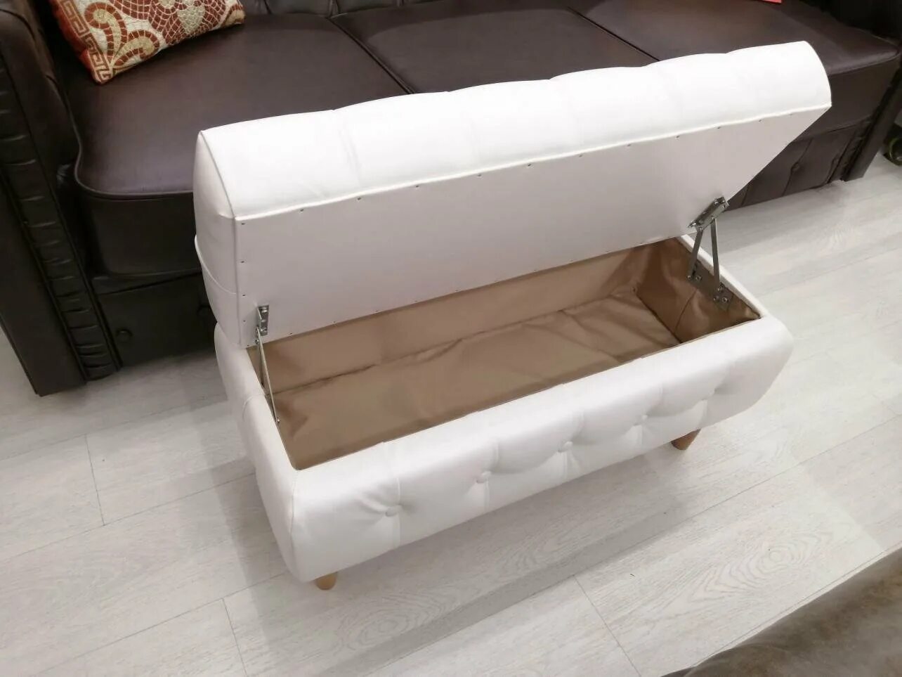 пуф «квадро» тип 1. ящик с экокожи. пуф трия т3 темный 73099. пуф "m15-1p4l/r". органайзер-саквояж в багажник стеганый ромб (черн) (40х30х35).