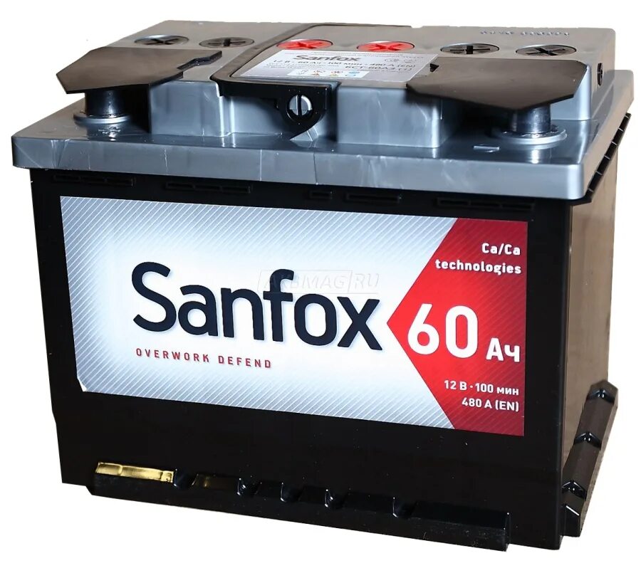 Аккумулятор SANFOX 6ст-60. Аккумулятор SANFOX 60ah. SANFOX 60 Ач. SANFOX Asia 6ст-65 (о.п.) 480а (70d23l) (). Аккумулятор автомобильный 6ст 60