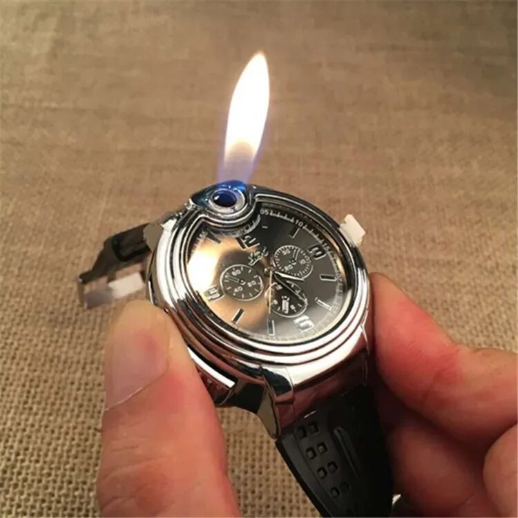 Часы с зажигалкой. Часы зажигалка hefeng quartz. зажигалка с часами. мужские наручные часы с зажигалкой. наручные часы со встроенной зажигалкой.