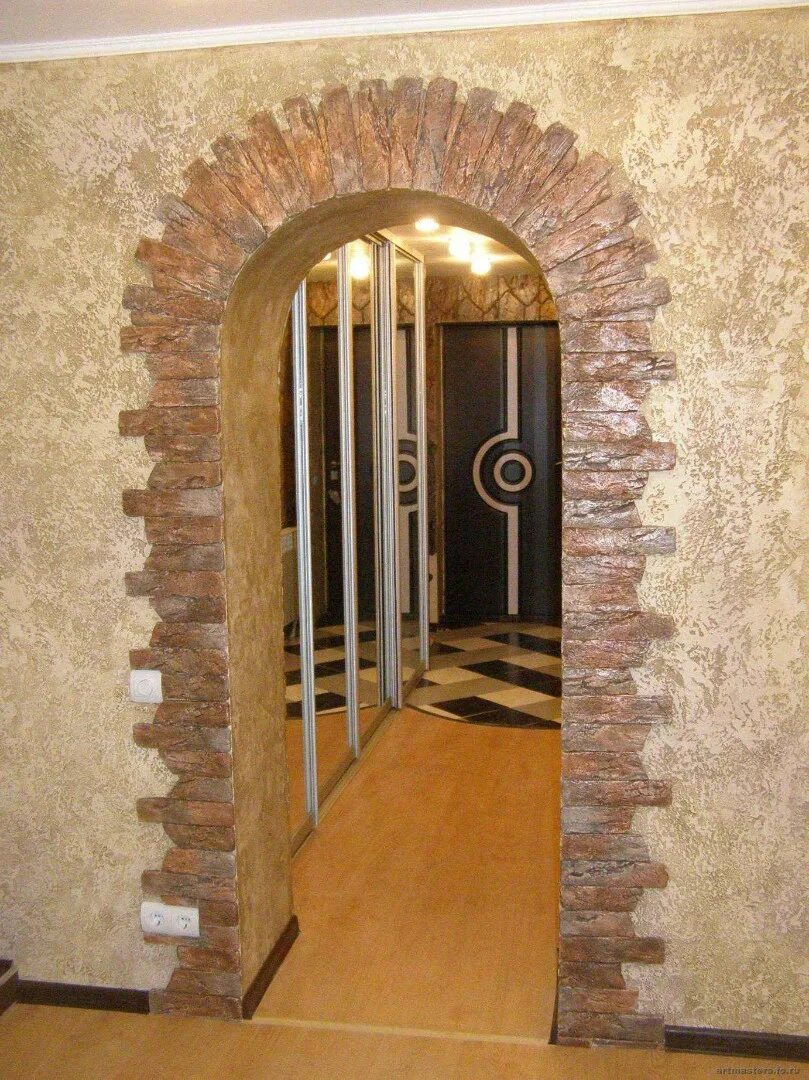 Фигурная арка House styles, Home decor, Home diy
