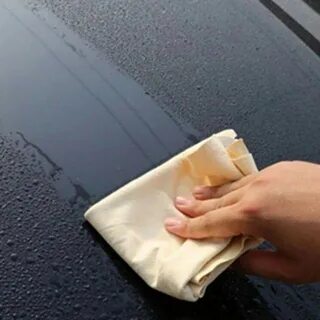 Тряпка для автомобиля после мойки
